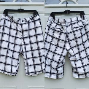 Tony Hawk Men's Plaid Swimming Trunks